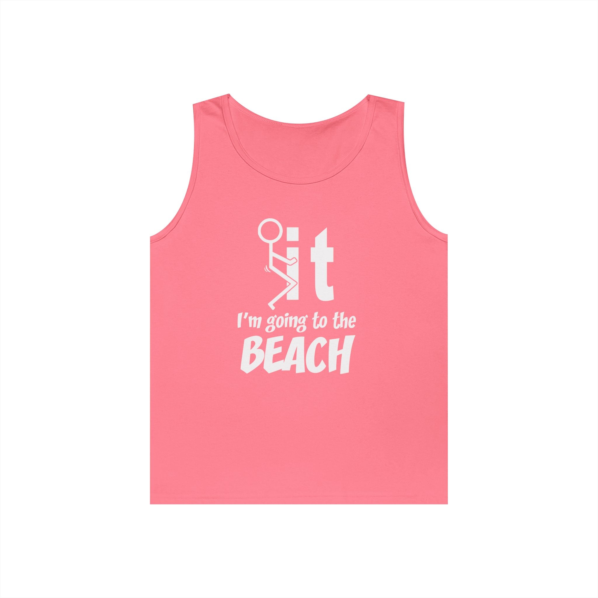 Unisex Beach Vacation Tank Top, Summer Apparel, Beachwear, Gift for Vacationers, Funny Tank for Men and Women
