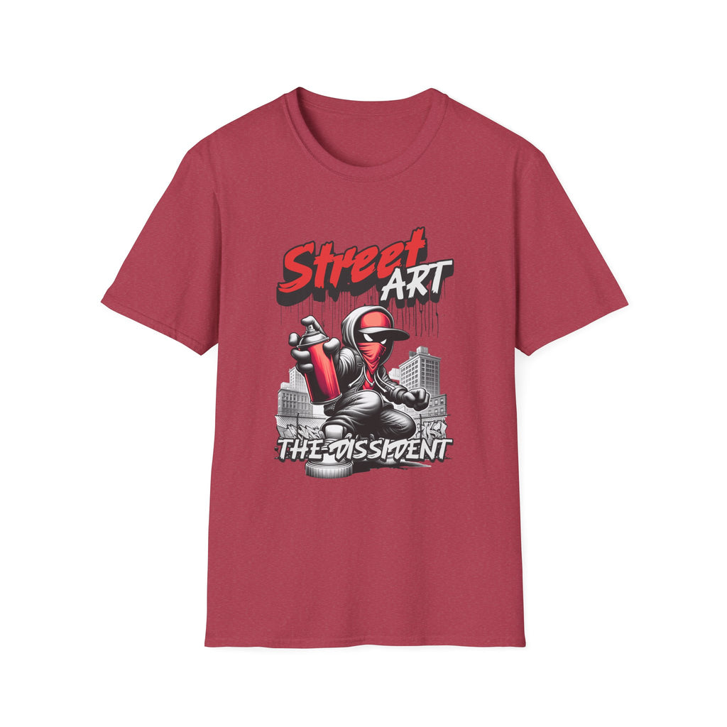 Street Art T-Shirt — The Dissident Spray Can Graffiti Tee