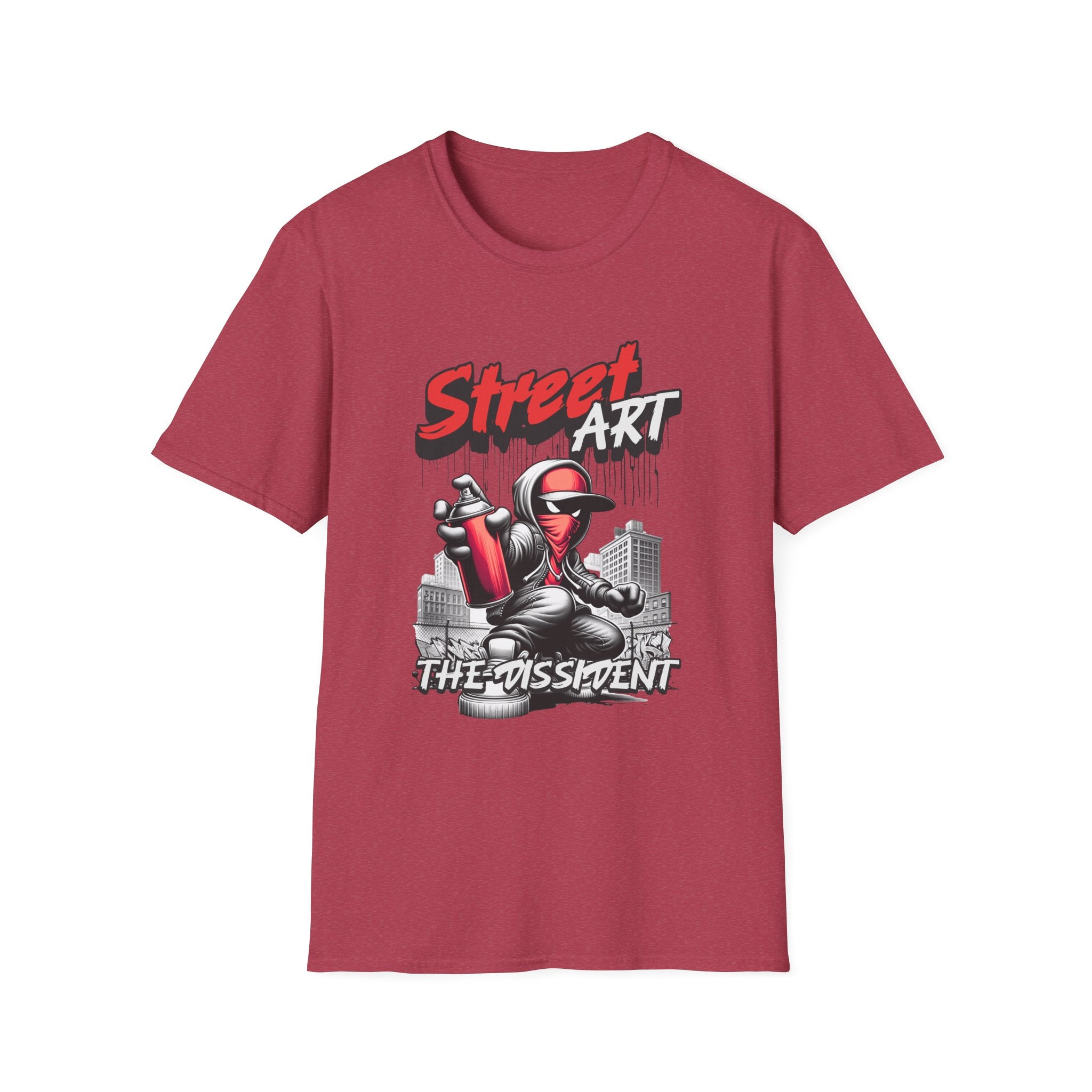 Street Art T-Shirt — The Dissident Spray Can Graffiti Tee