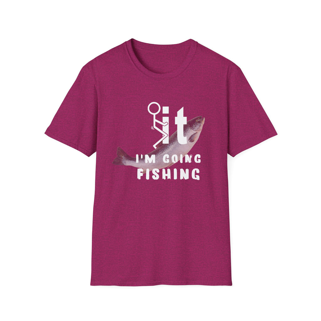 Fishing Humor T-Shirt for Outdoor Lovers, Unisex Fishing Tee, Perfect Gift for Anglers, Casual Fishing Apparel, Summer Fishing Shirt