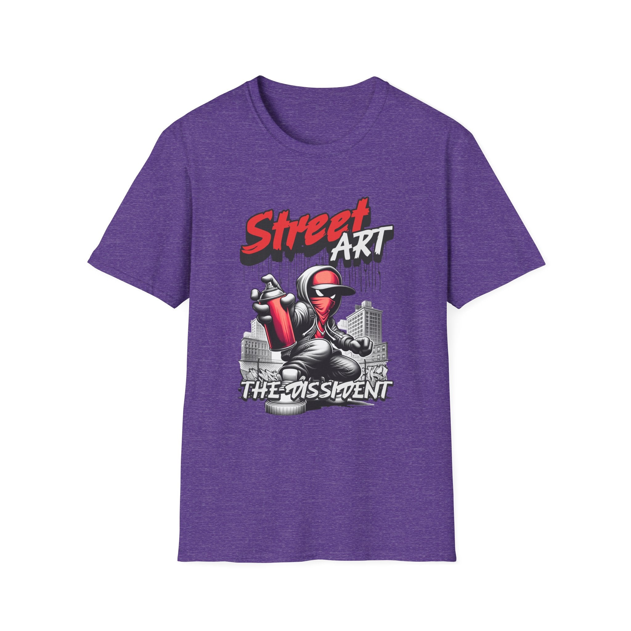 Street Art T-Shirt — The Dissident Spray Can Graffiti Tee