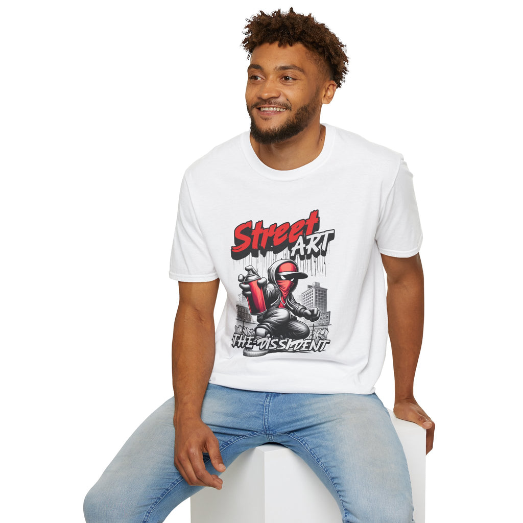 Street Art T-Shirt — The Dissident Spray Can Graffiti Tee