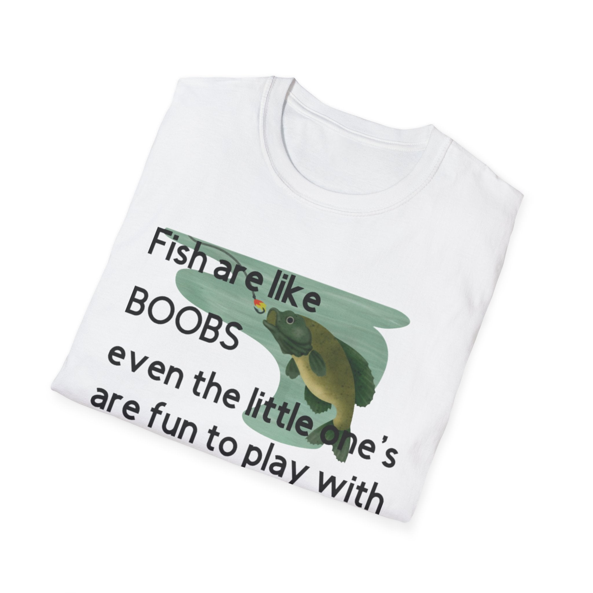 Funny Fishing T-Shirt for Adults, Great Gift for Fishermen and Humor Lovers, Perfect for Birthdays, Holidays, Casual Wear, Fishing Trips