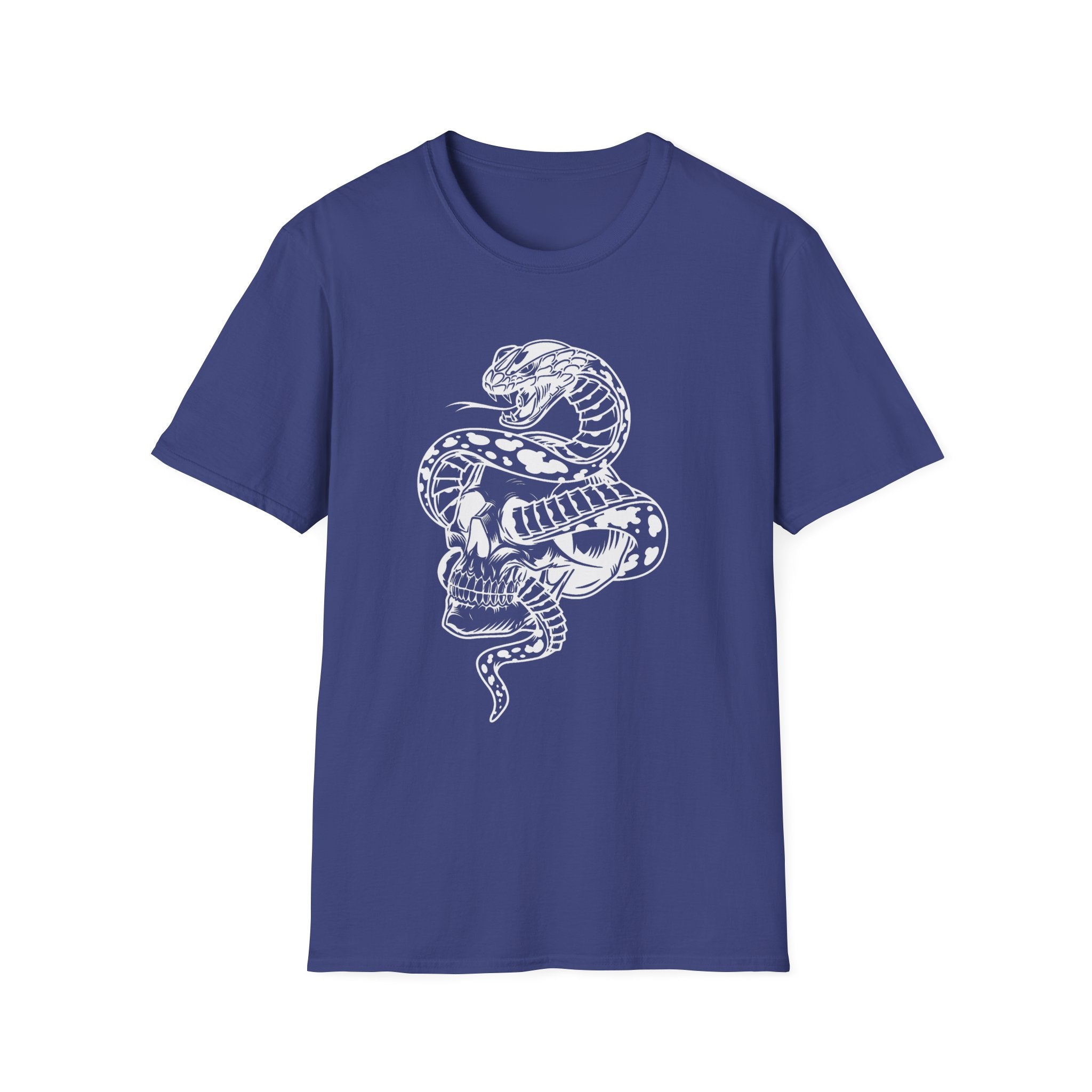 Snake and Skull Unisex Graphic T-Shirt