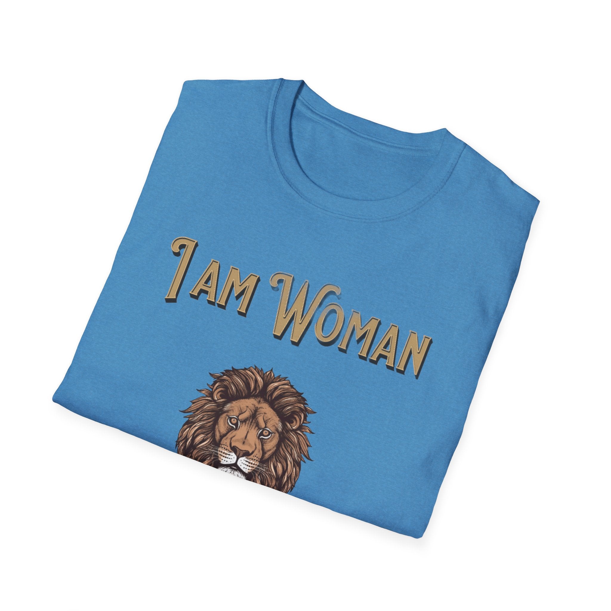 Empowering Women's T-Shirt: I Am Woman, Hear Me Roar | Feminist Apparel, Gift for Her, Motivational Tee, Casual Wear, Women's Rights