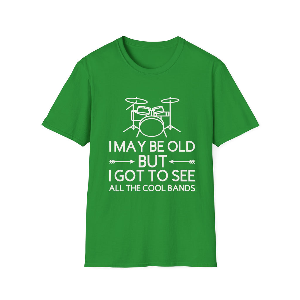 "I May Be Old But I Got To See All The Cool Bands" Unisex Softstyle T-Shirt, Vintage Rock Tee, Music Lover Shirt, Gift for Musicians, [...]