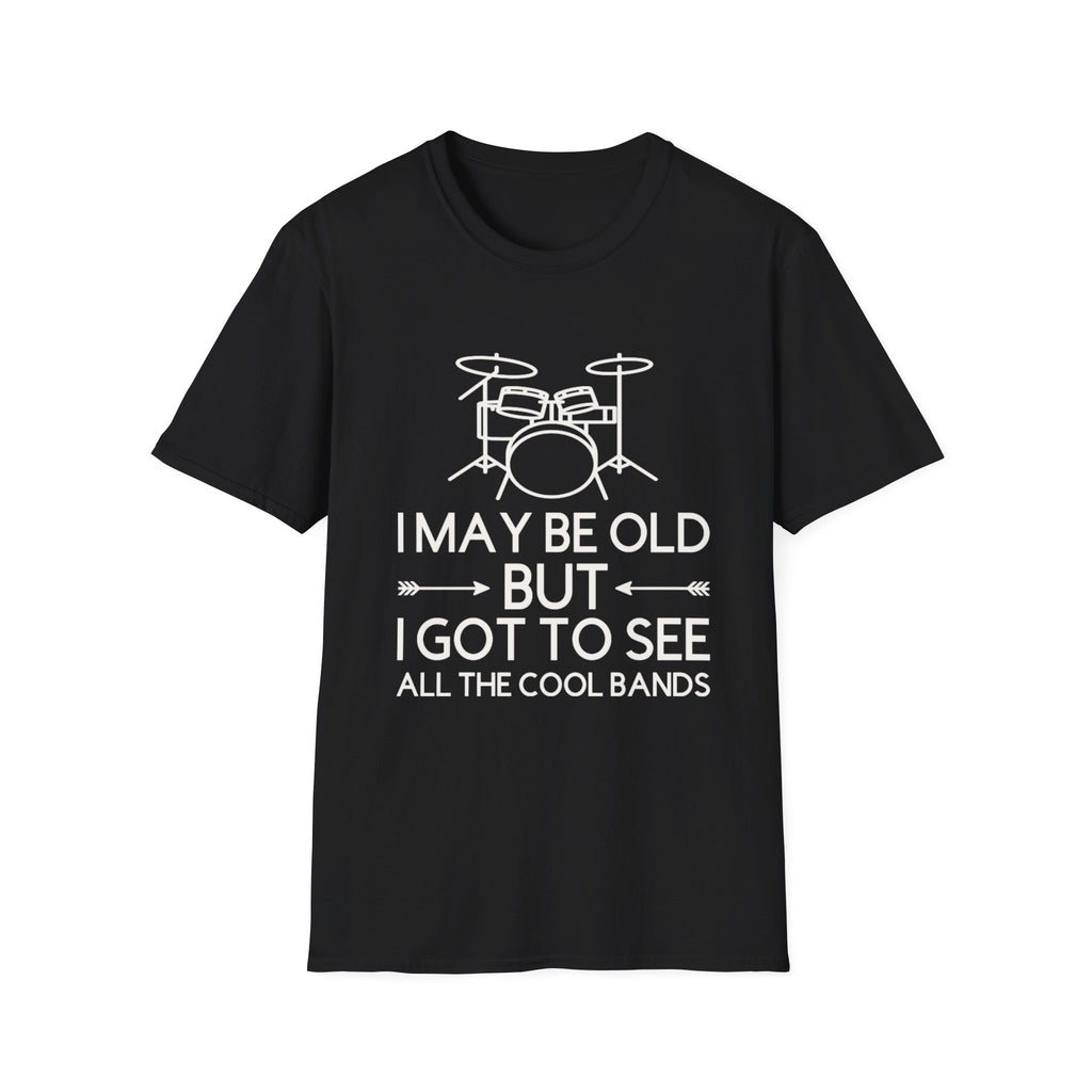 "I May Be Old But I Got To See All The Cool Bands" Unisex Softstyle T-Shirt, Vintage Rock Tee, Music Lover Shirt, Gift for Musicians, [...]