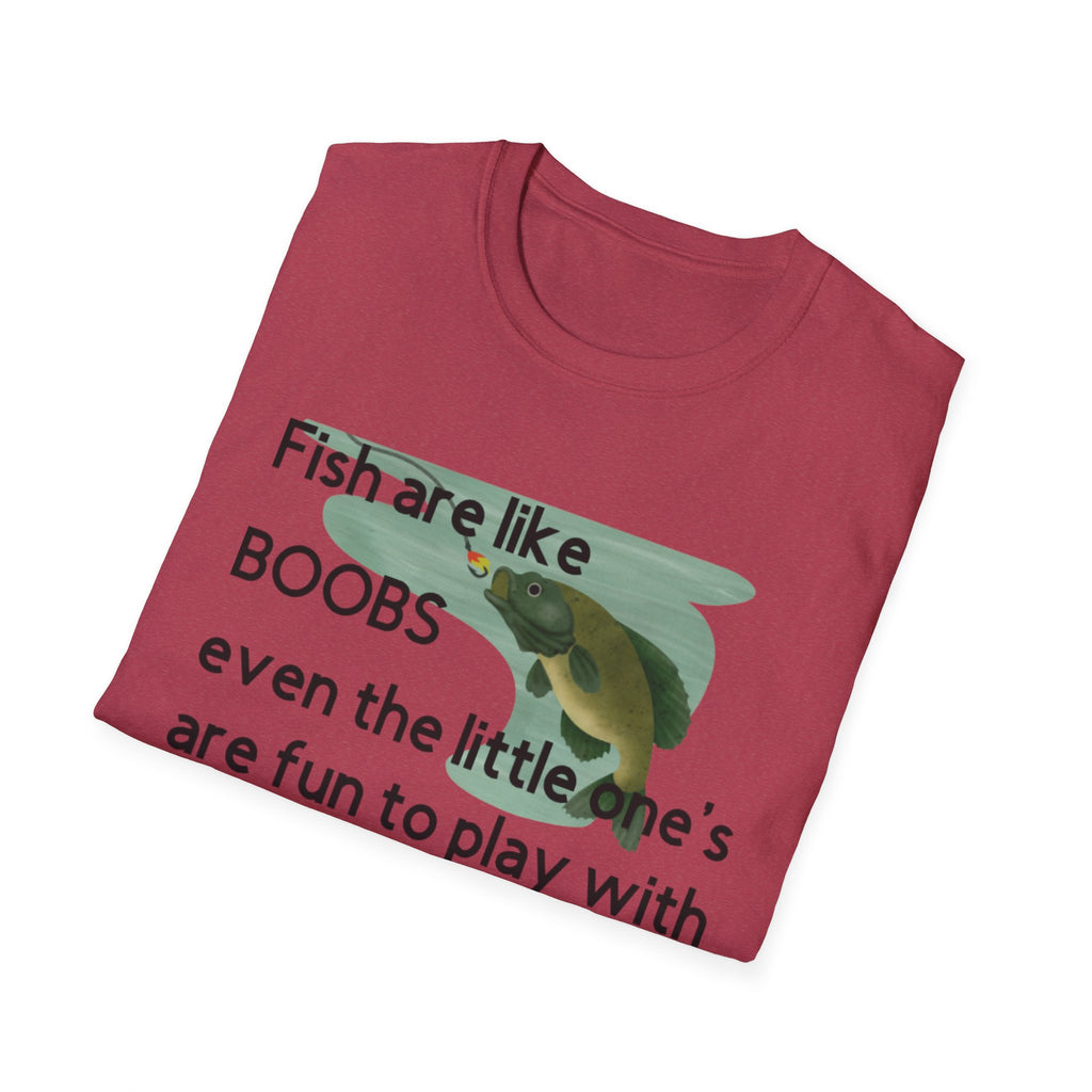 Funny Fishing T-Shirt for Adults, Great Gift for Fishermen and Humor Lovers, Perfect for Birthdays, Holidays, Casual Wear, Fishing Trips
