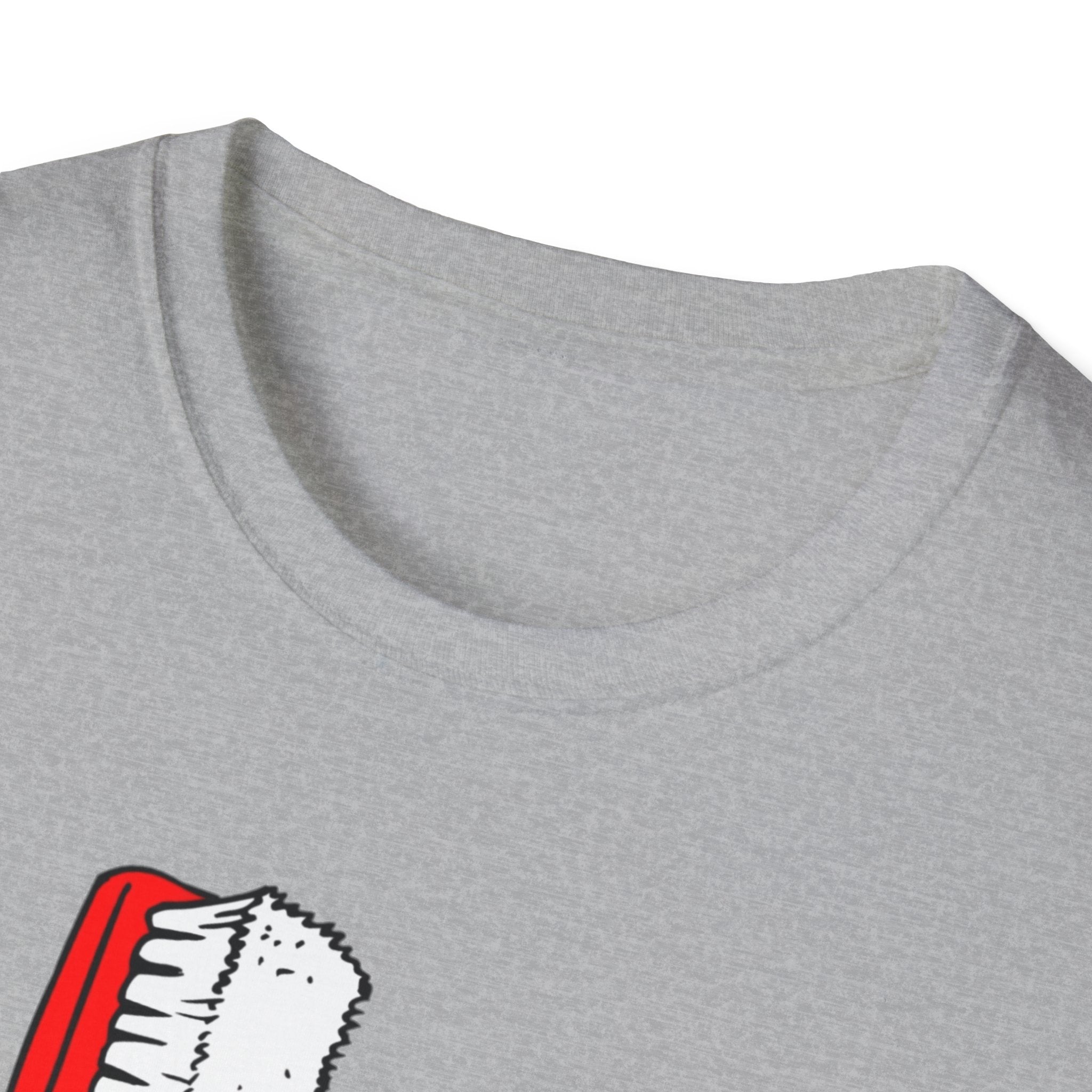 I Hate My Job, Funny Toothbrush T-Shirt, Quirky Humor Tee for Dental Lovers, Ideal Gift for Birthdays, Halloween, Cleaning Enthusiasts