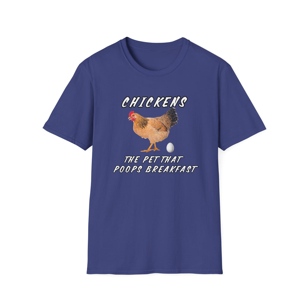 Funny Chicken T-Shirt, Gift for Chicken Lovers, Farm Life Tee, Animal Lover Humor, Perfect for Birthdays and Casual Wear