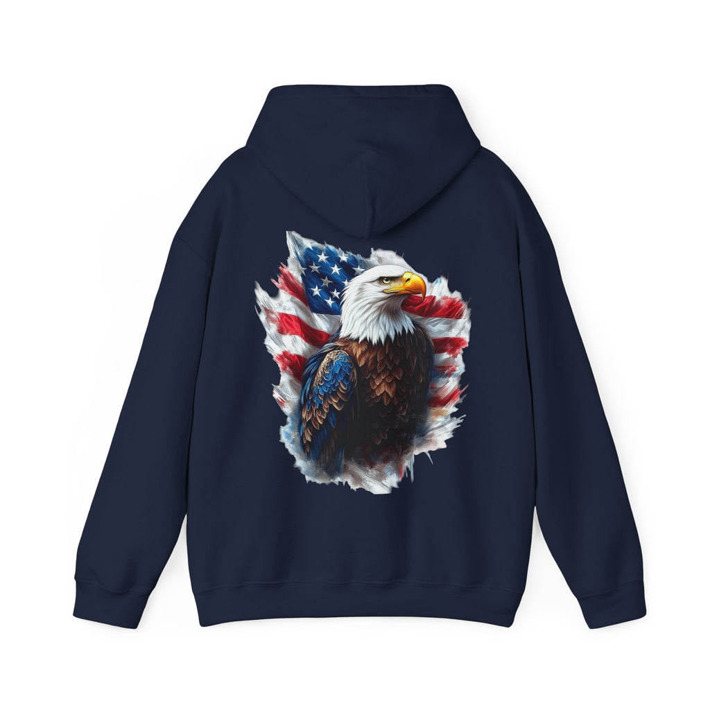Patriotic Eagle Hoodie - Unisex Heavy Blend™ Sweatshirt
