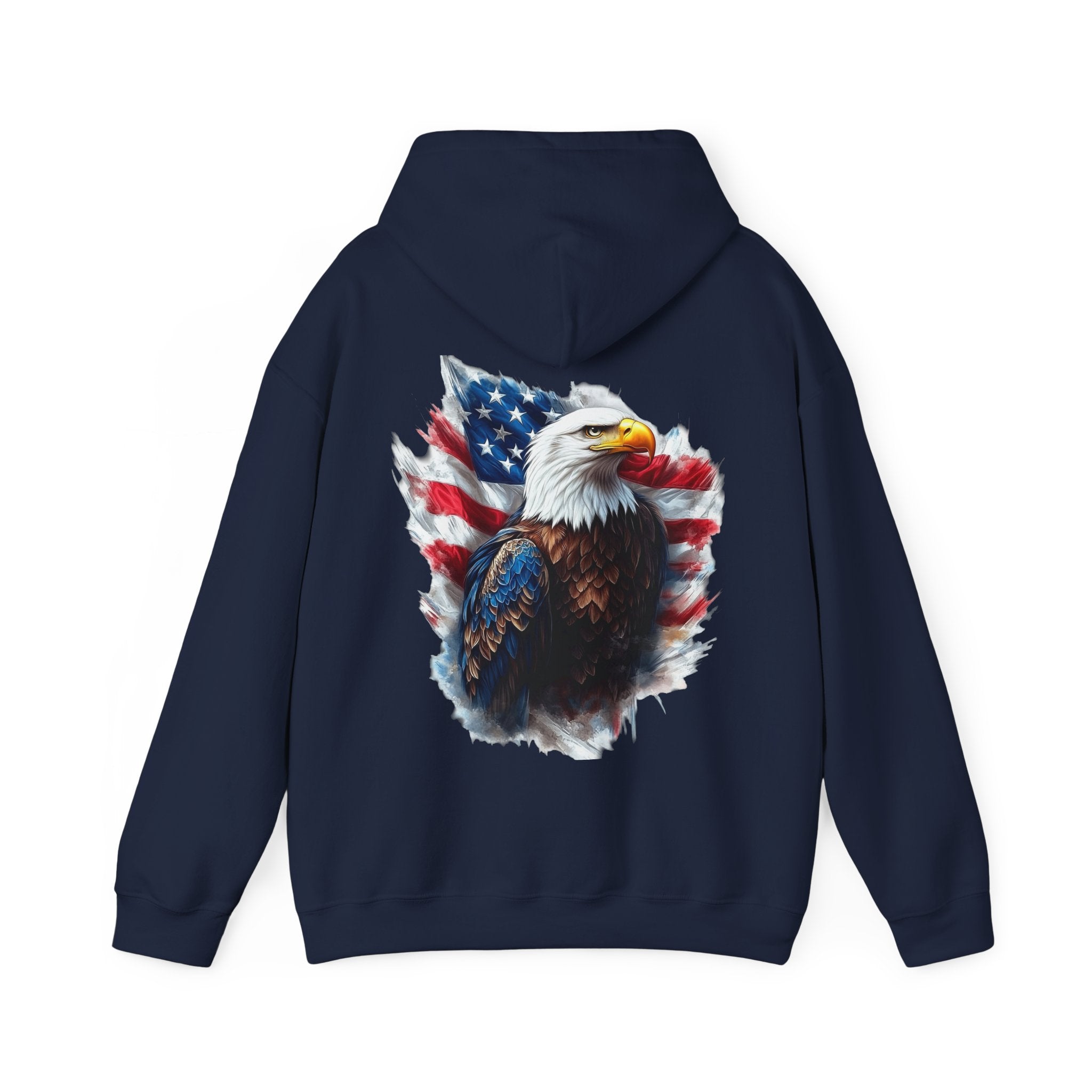 Patriotic Eagle Hoodie - Unisex Heavy Blend™ Sweatshirt