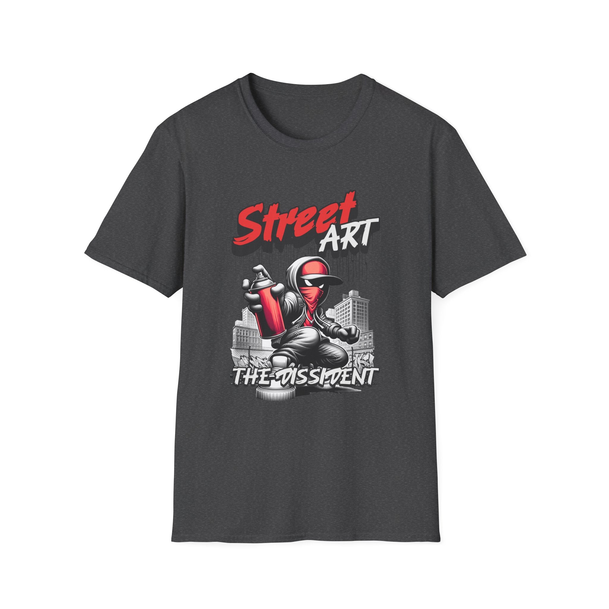 Street Art T-Shirt — The Dissident Spray Can Graffiti Tee