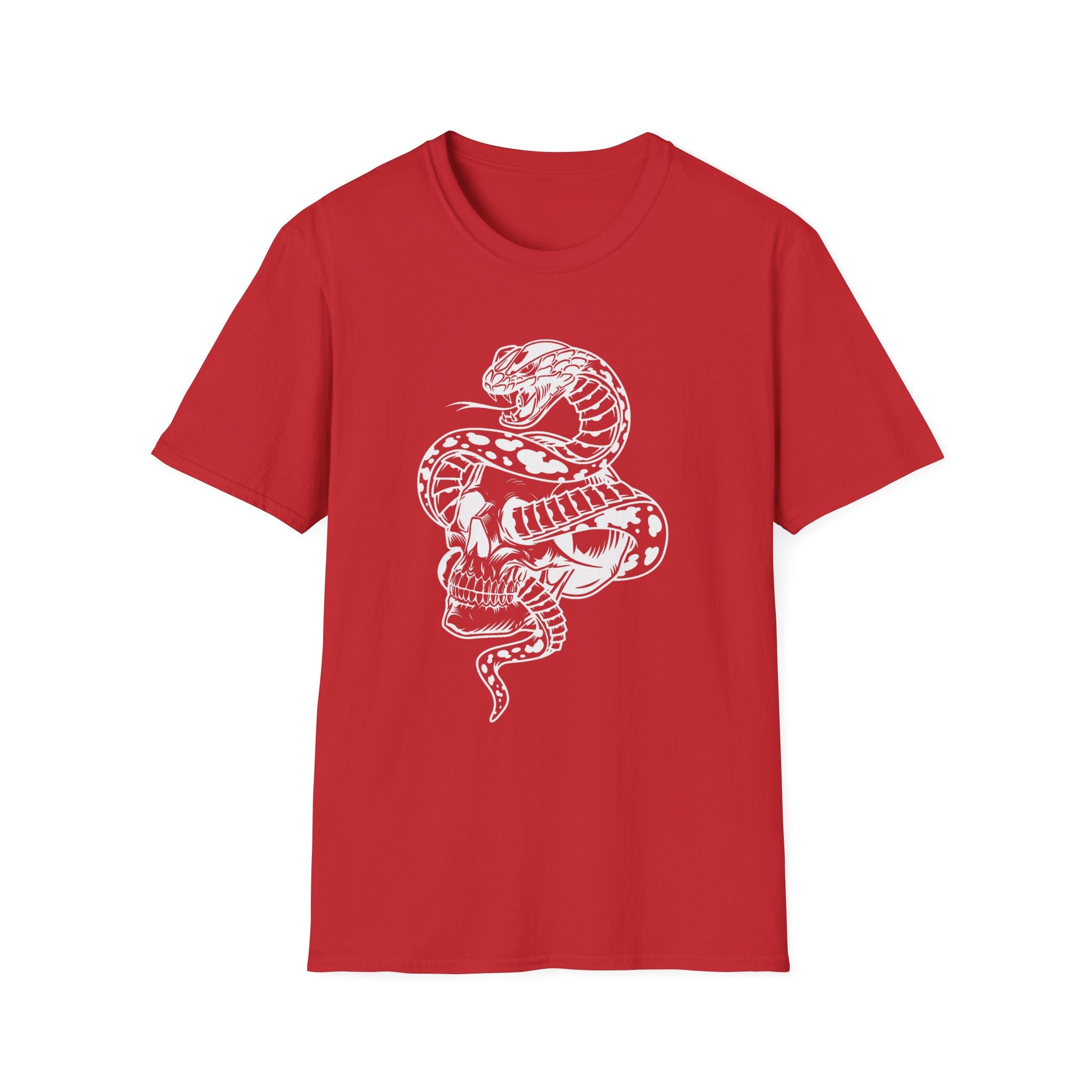 Snake and Skull Unisex Graphic T-Shirt