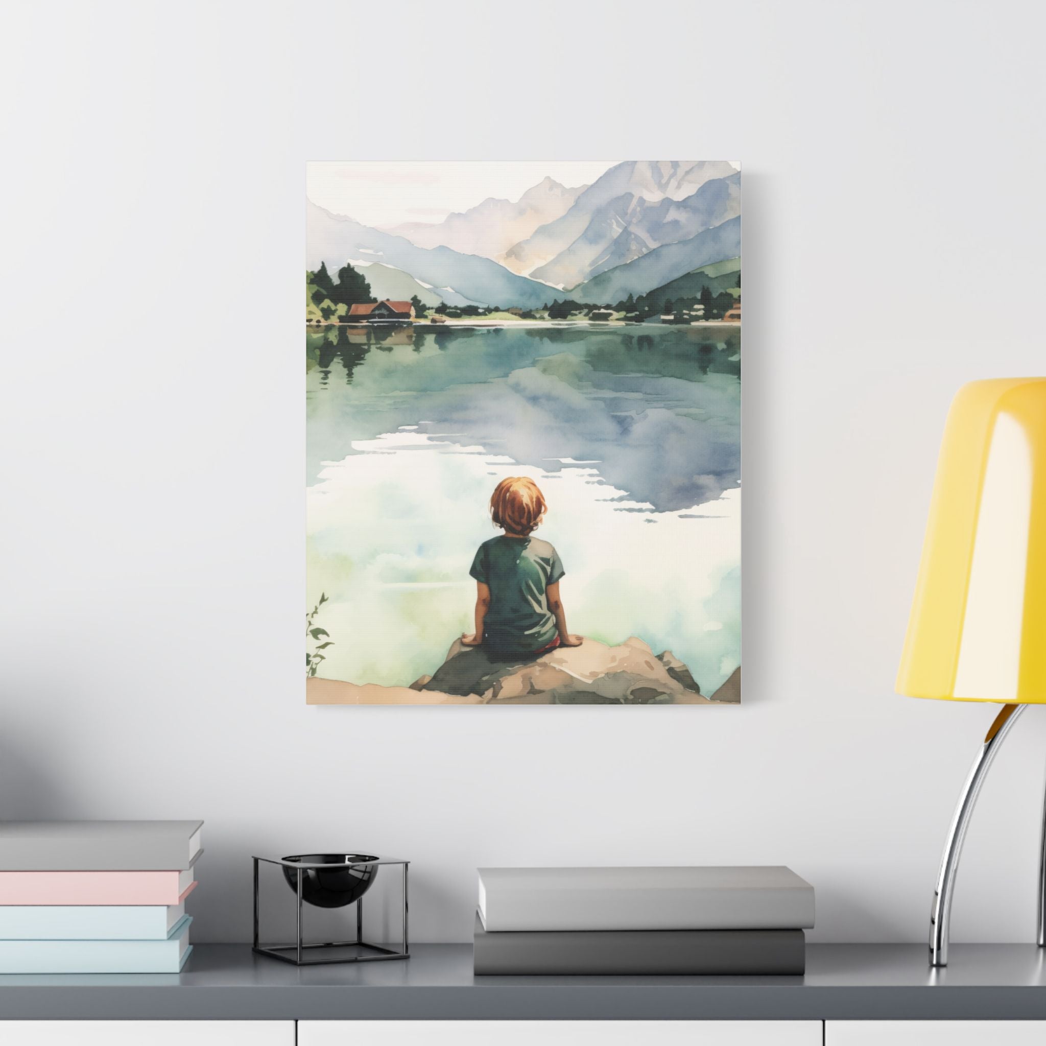 Original by WLamont-Landscape Art Print, Tranquil Wall Decor, Serenity Home Accent, Nature Photography, Gift for Art Lovers