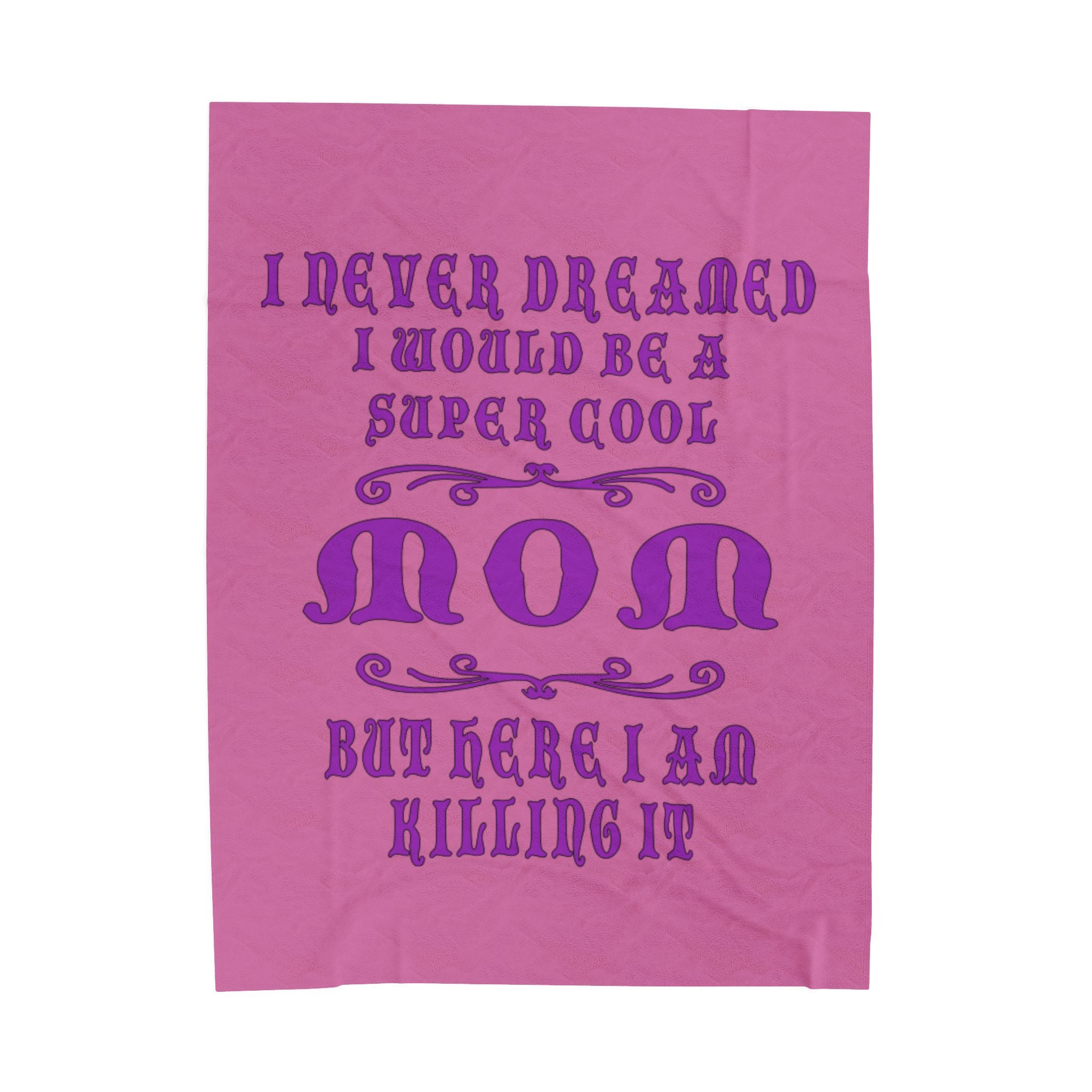 Super Cool Mom Velveteen Plush Blanket, Cozy Gift for Mothers, Fun Home Décor, Soft Throw Blanket for Birthdays, Mother’s Day, and [...]