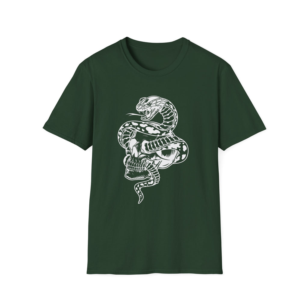 Snake and Skull Unisex Graphic T-Shirt