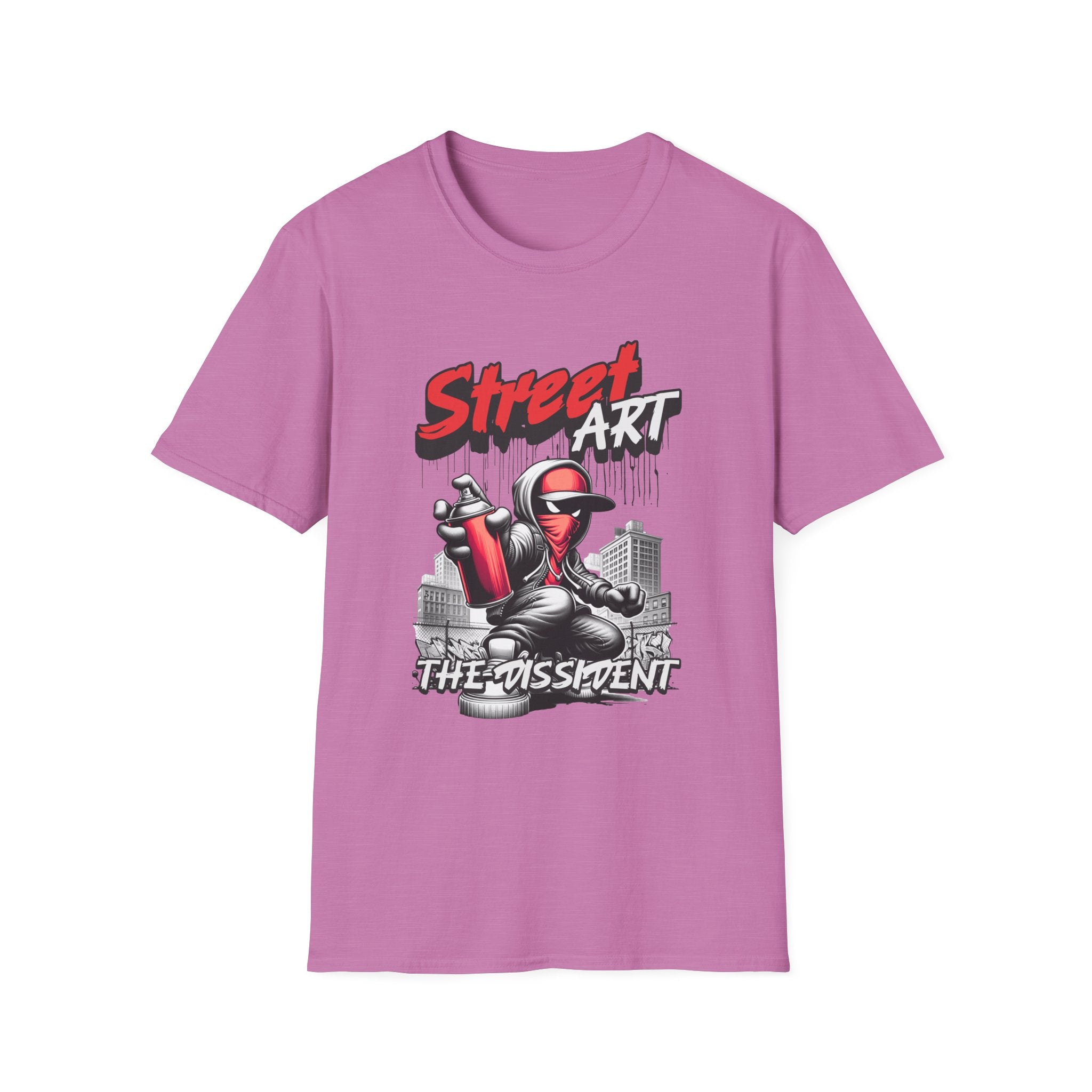 Street Art T-Shirt — The Dissident Spray Can Graffiti Tee